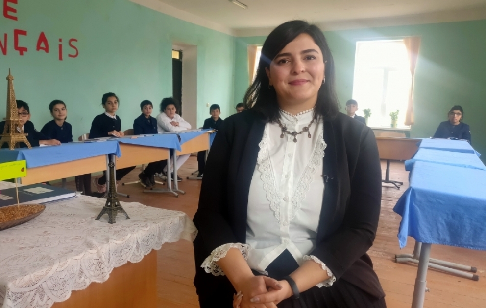 Bakıdan İsmayıllının ucqar kəndinə üz tutan fransız dili müəllimi  REPORTAJ