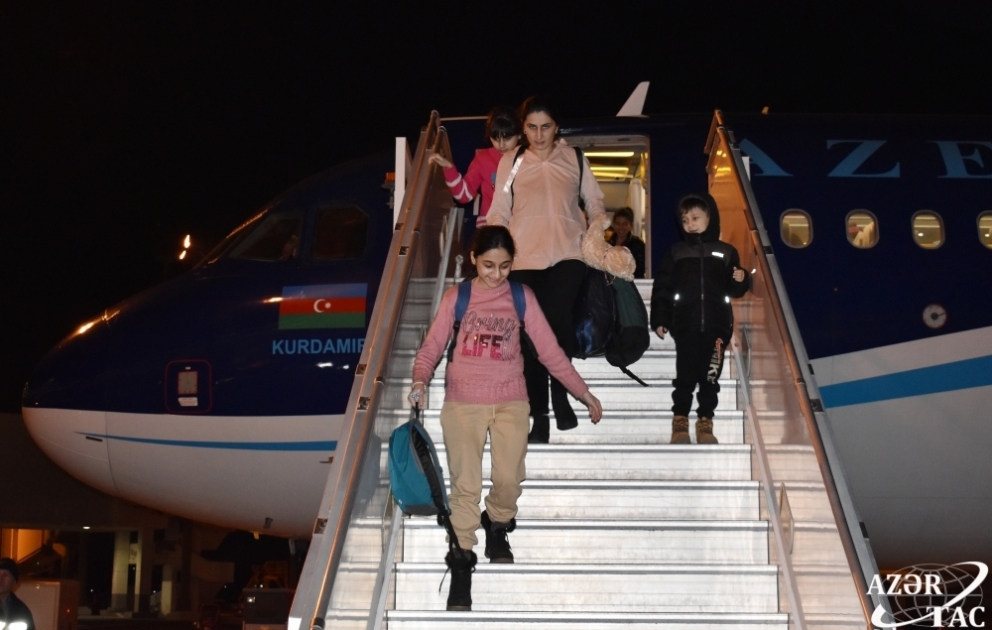 Ukraynadakı vəziyyətlə əlaqədar Azərbaycan vətəndaşlarının çarter reysi ilə növbəti təxliyəsi həyata keçirilib
