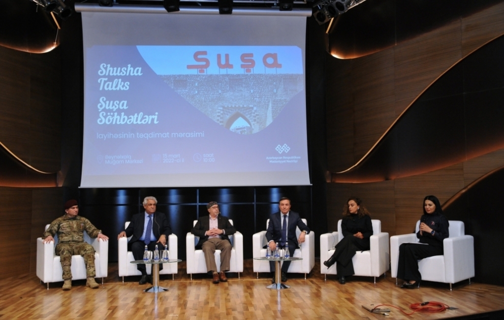 “Şuşa söhbətləri” layihəsinin təqdimatı olub