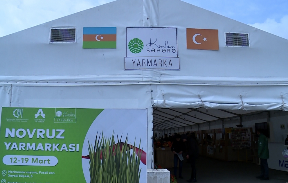 Bakıda “Kənddən Şəhərə” Novruz yarmarkaları davam edir