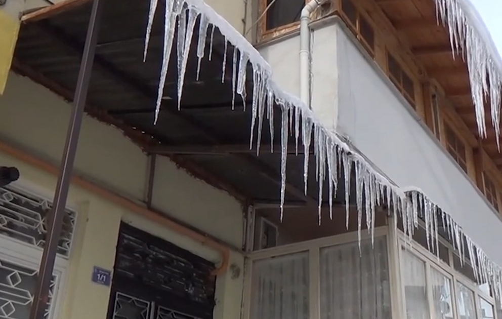 Bayburt vilayətində havanın temperaturu mənfi 20 dərəcədir