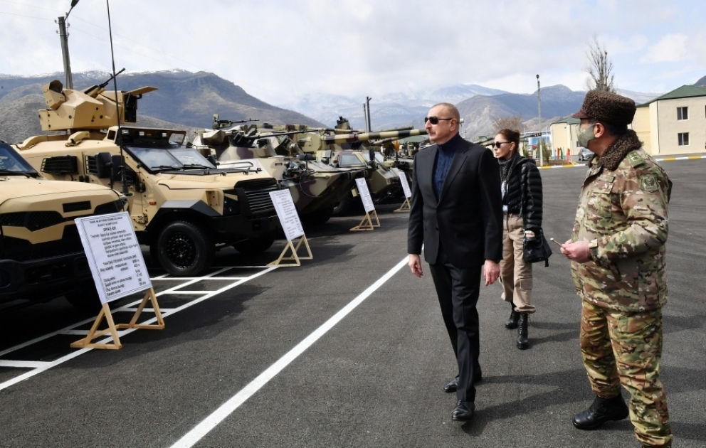 Military unit of Azerbaijan’s Defense Ministry inaugurated in Sugovushan