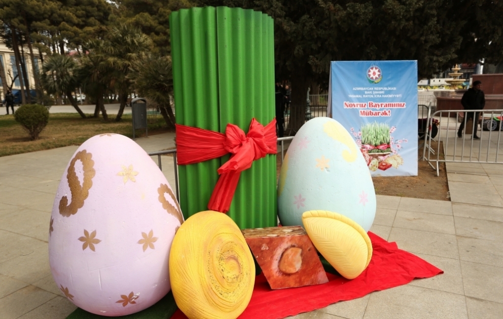 Yasamal rayonunda Novruz bayramı təntənəli şəkildə qeyd olunub