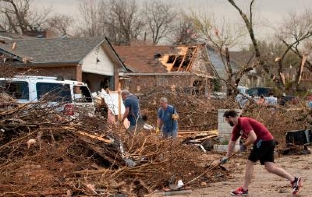 Tornadoes hit parts of Texas as severe storms sweep through southern US
