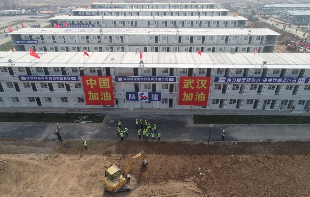 Çində COVID-19 pasiyentlərinin yerləşdirilməsi üçün 33 mobil xəstəxana inşa olunub