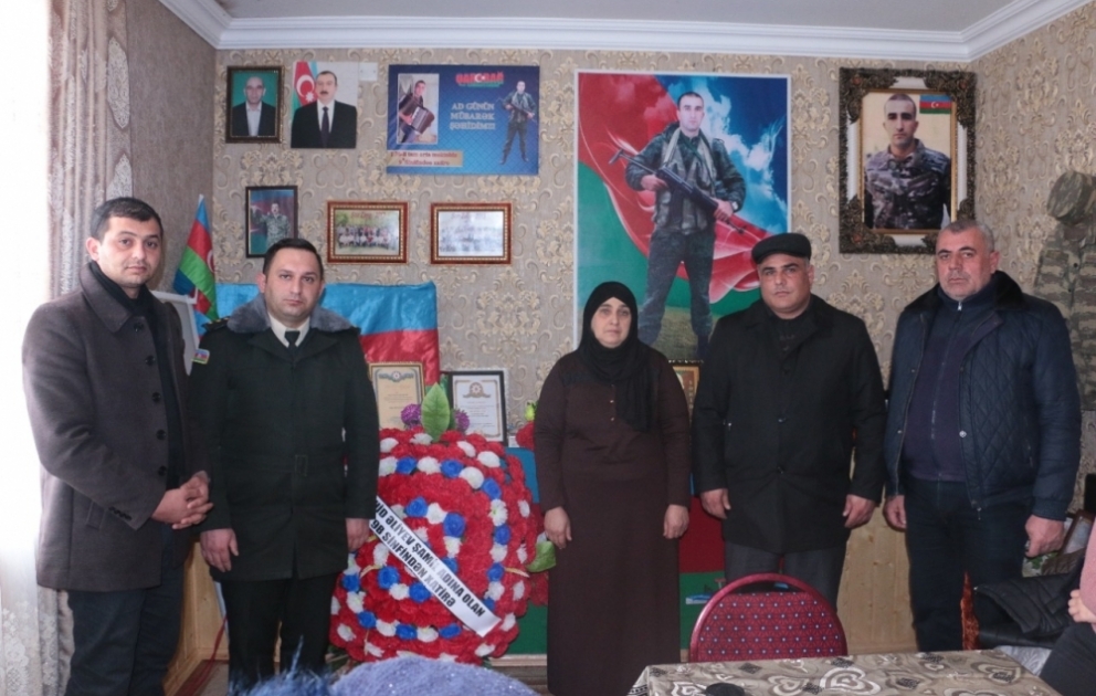 Vətən müharibəsi şəhidi Şamil Əliyevin xatirəsi anılıb
