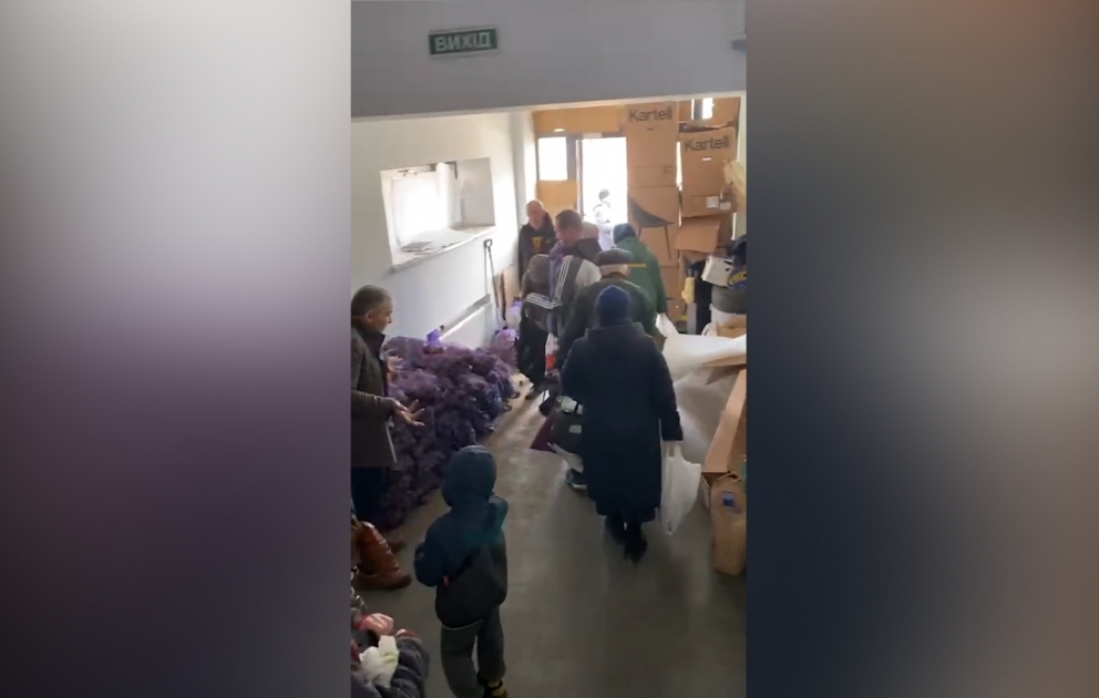 Azərbaycan Evində Kiyev sakinləri üçün yardım aksiyası təşkil edilib