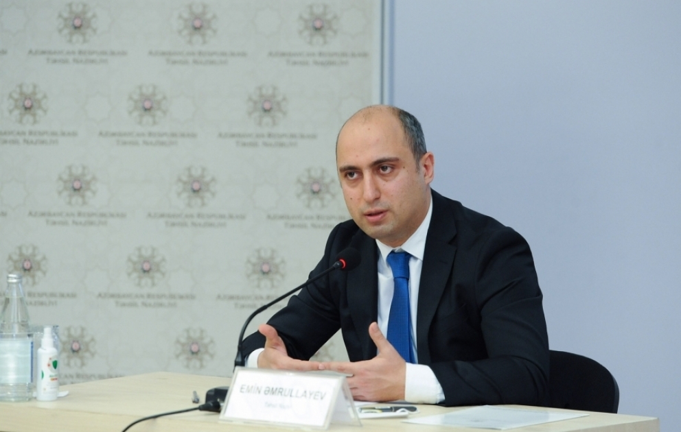 Təhsil naziri Emin Əmrullayev “Yüksəliş” müsabiqəsində iştirak üçün çağırış edib