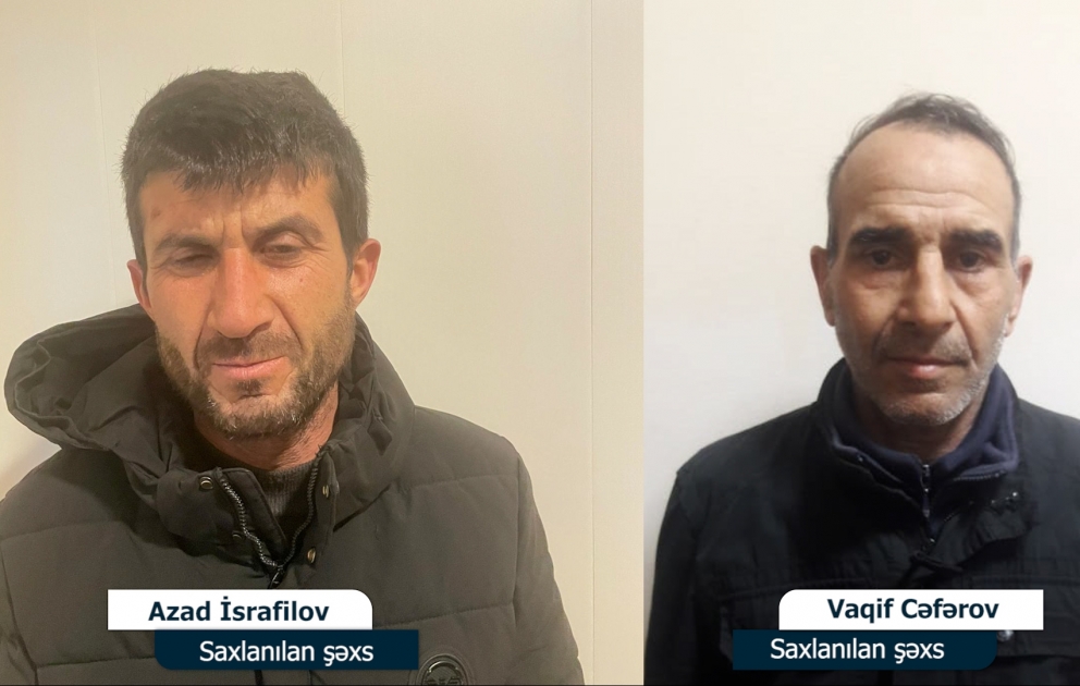 Sumqayıtda narkotik satan və 400 metr internet kabelini oğurlayan şəxslər saxlanılıblar