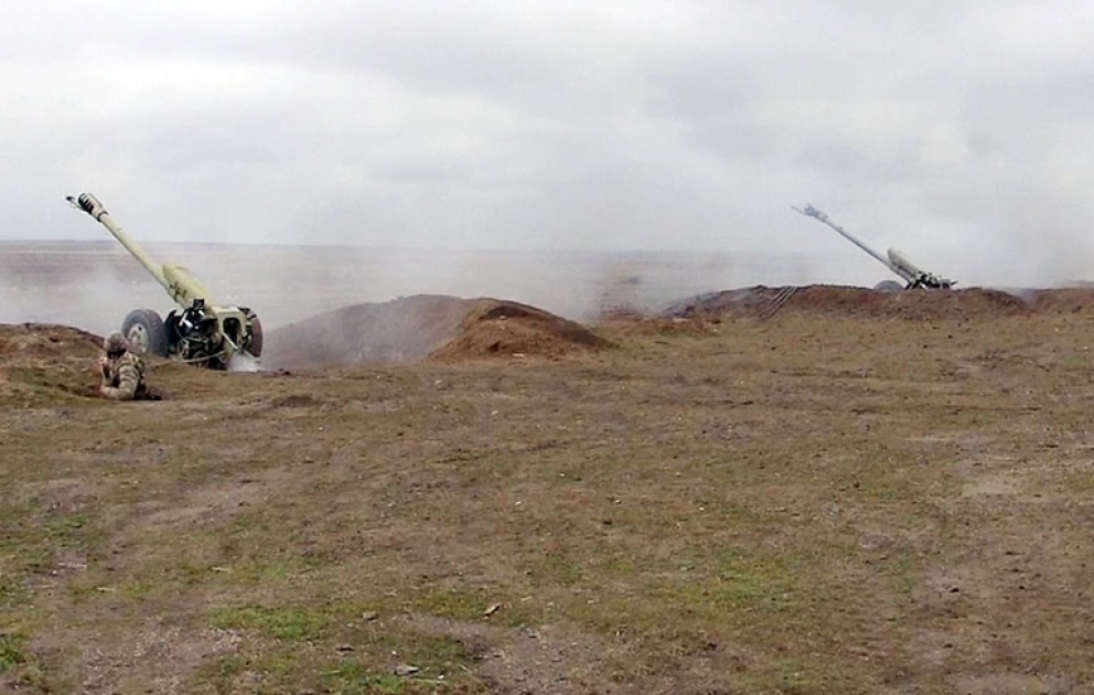 Artillery units fulfilled firing tasks