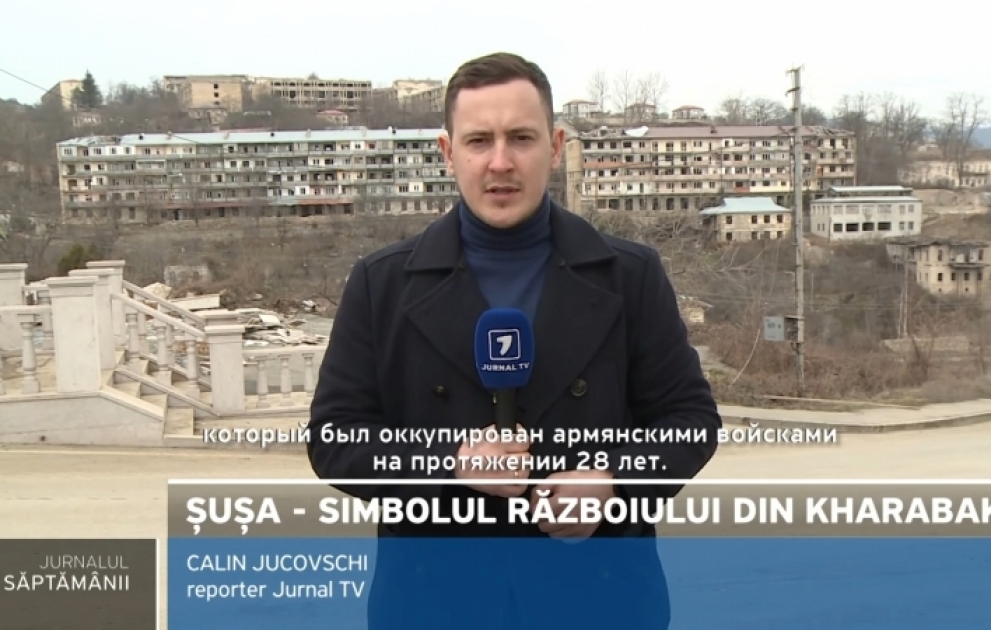 Moldovanın telekanalında Şuşa haqqında geniş reportaj yayımlanıb