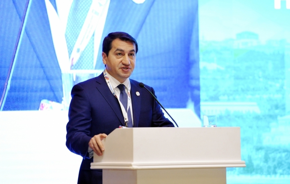 Hikmət Hacıyev: Minalar münaqişələr bitdikdən sonra on illiklər boyu sülhə, inkişafa böyük əngəl törədir