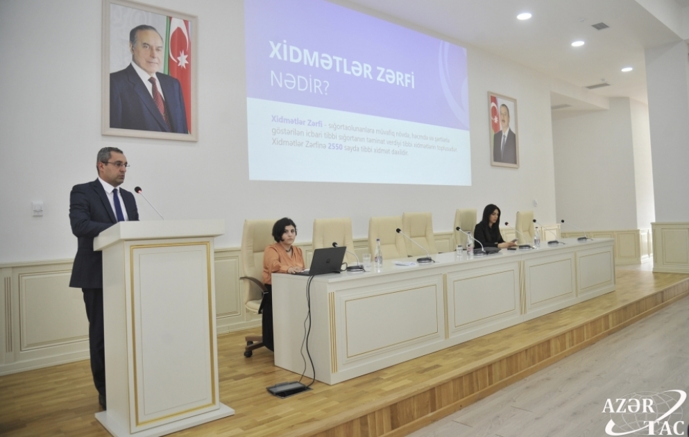 AZƏRTAC-ın əməkdaşları üçün icbari tibbi sığorta sistemi mövzusunda təlim keçirilib