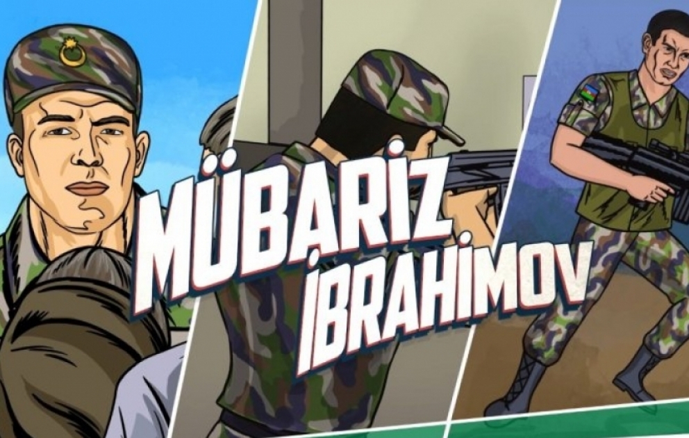 Milli Qəhrəmanı Mübariz İbrahimova həsr edilmiş animasiya filmi hazırlanıb