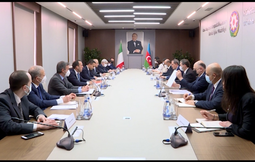 Azərbaycanla İtaliya arasında strateji dialoqun birinci iclası keçirilib