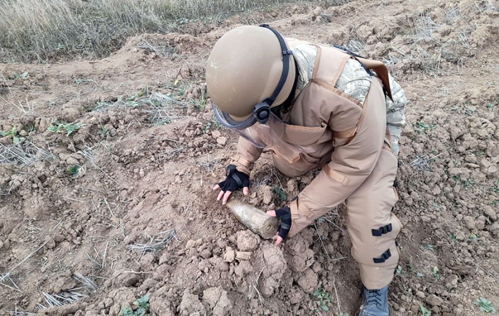 Azad edilmiş ərazilərdə mühəndis təminatı üzrə tədbirlər davam etdirilir