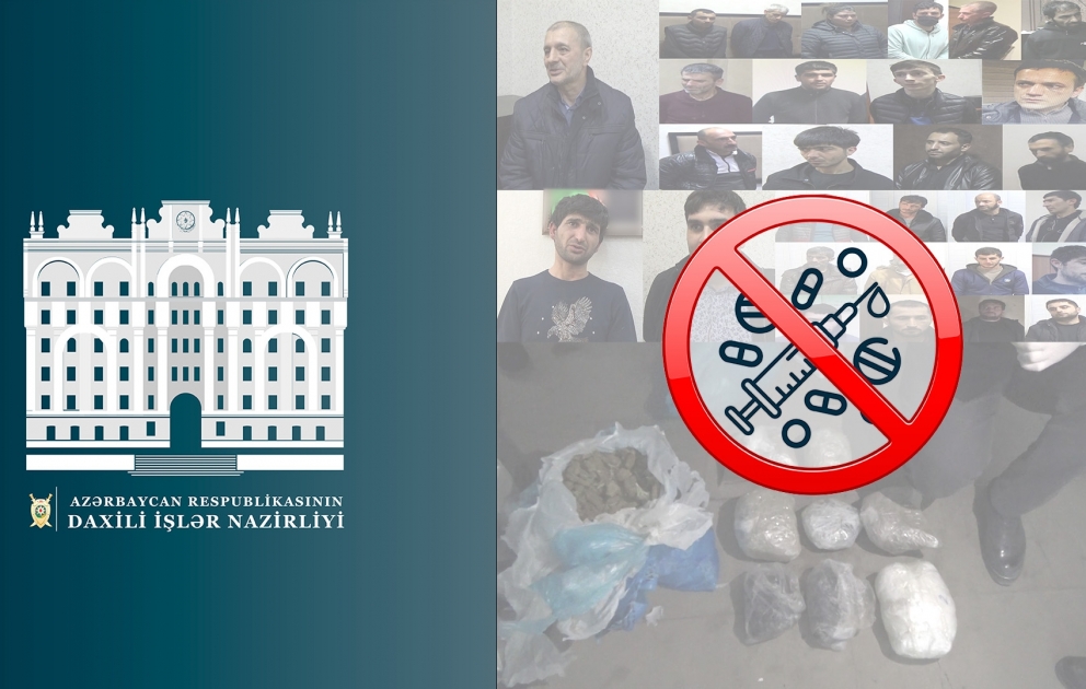 Baş Narkotiklərlə Mübarizə İdarəsinin əməkdaşları paytaxt və bölgələrdə xüsusi əməliyyatlar keçirib
