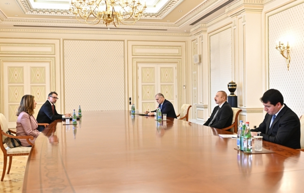 President Ilham Aliyev received Director General of International Commission on Missing Persons