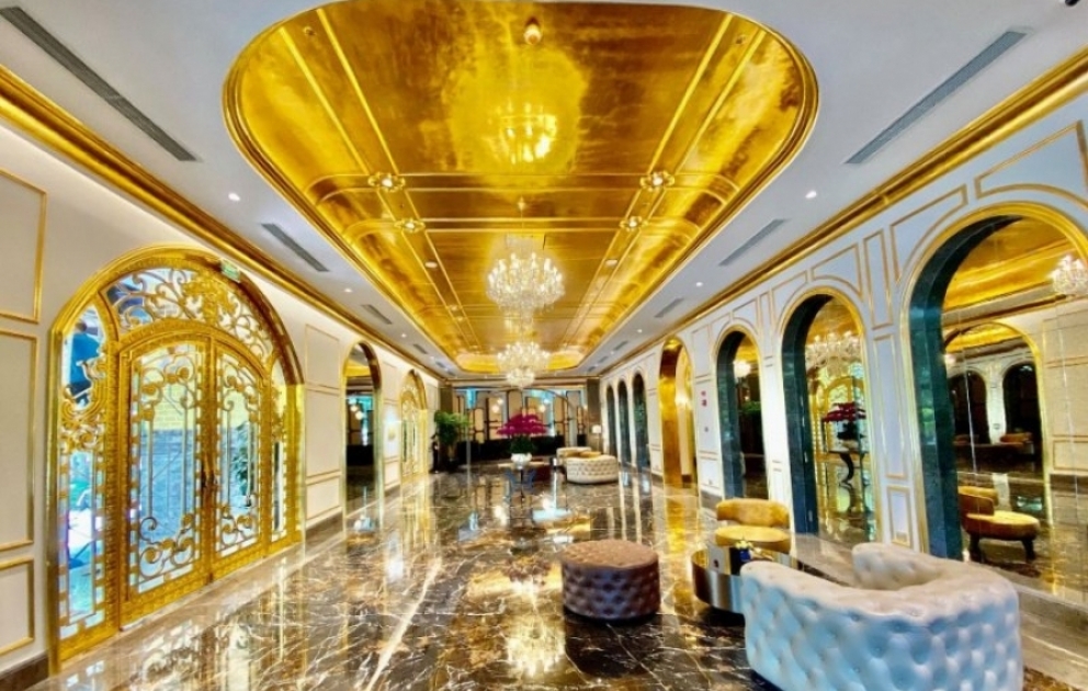 Qızıldan hazırlanmış ilk otel