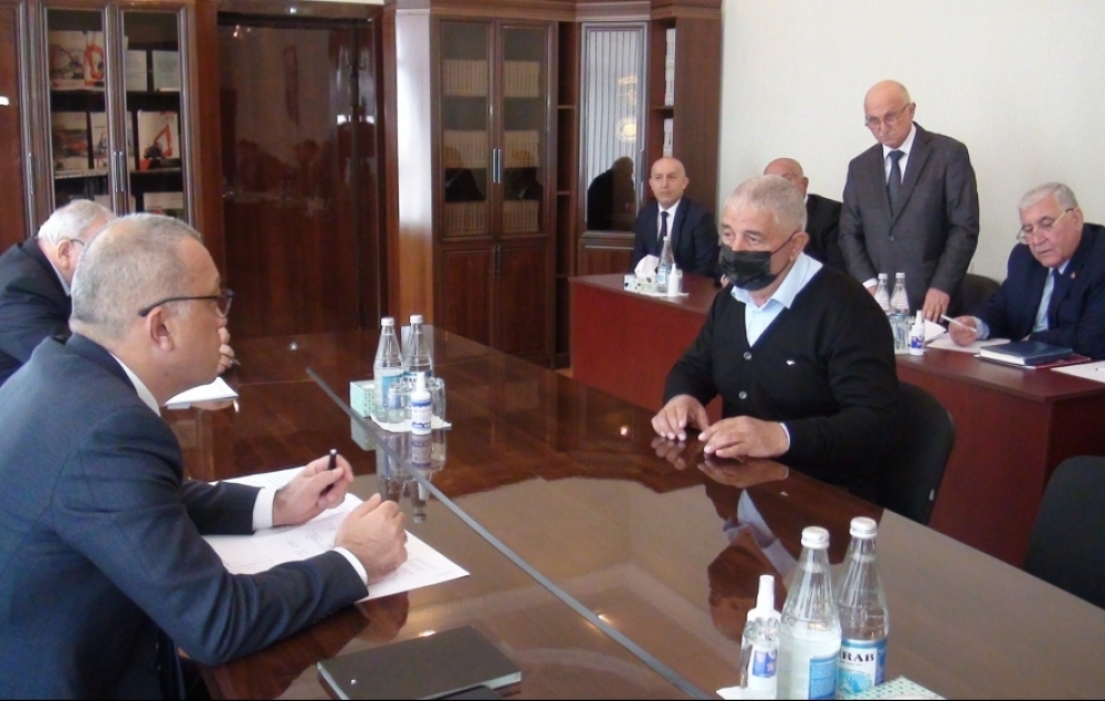 Meliorasiya və Su Təsərrüfatı ASC-nin sədri Salyanda vətəndaşlarla görüşüb