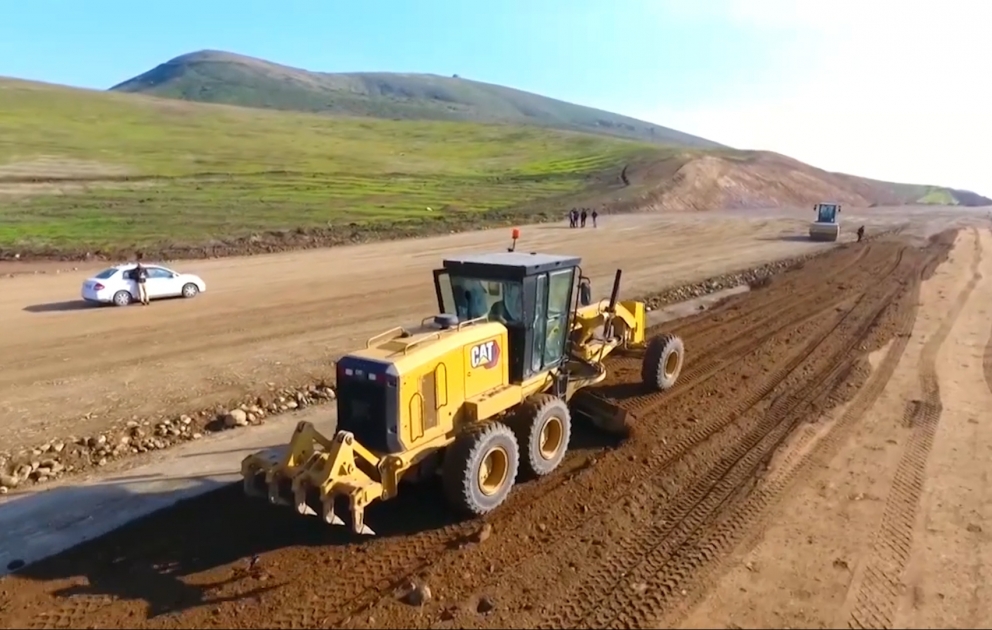 Əhmədbəyli-Füzuli-Şuşa avtomobil yolunun tikintisi 2024-cü ildə yekunlaşacaq