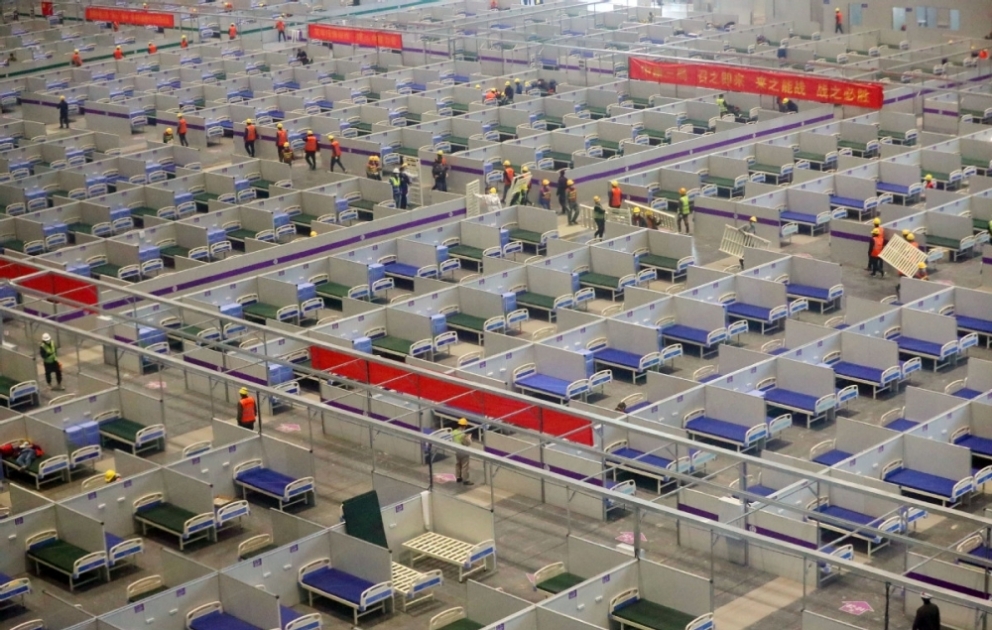Shanghai's largest makeshift hospital put into use to treat COVID-19 patients