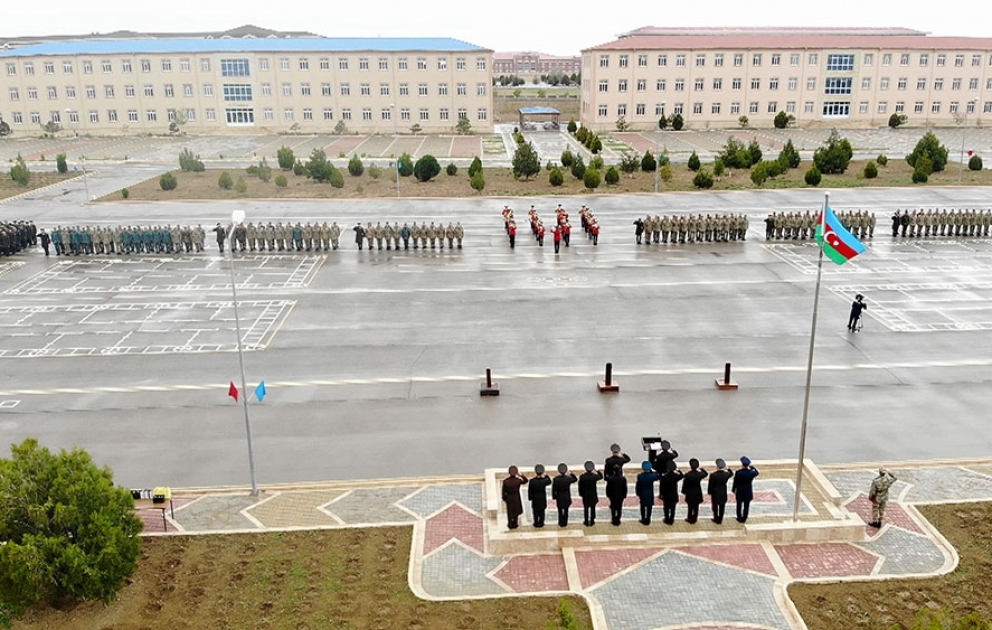 Naxçıvan Qarnizonu Qoşunlarında hərbi qulluqçu kurslarını bitirən gənclərə seritifikatlar verilib