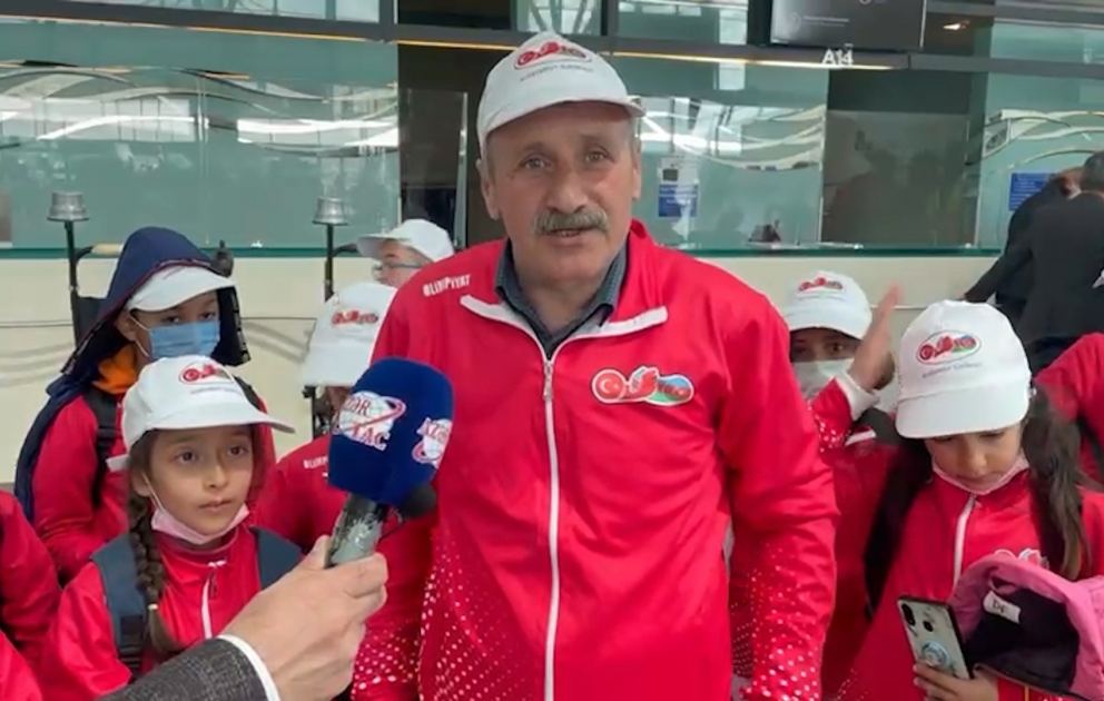 Türkiyəli müəllim: Prezident İlham Əliyevin şagirdlərimizi Azərbaycana dəvət etməsindən çox məmnunuq