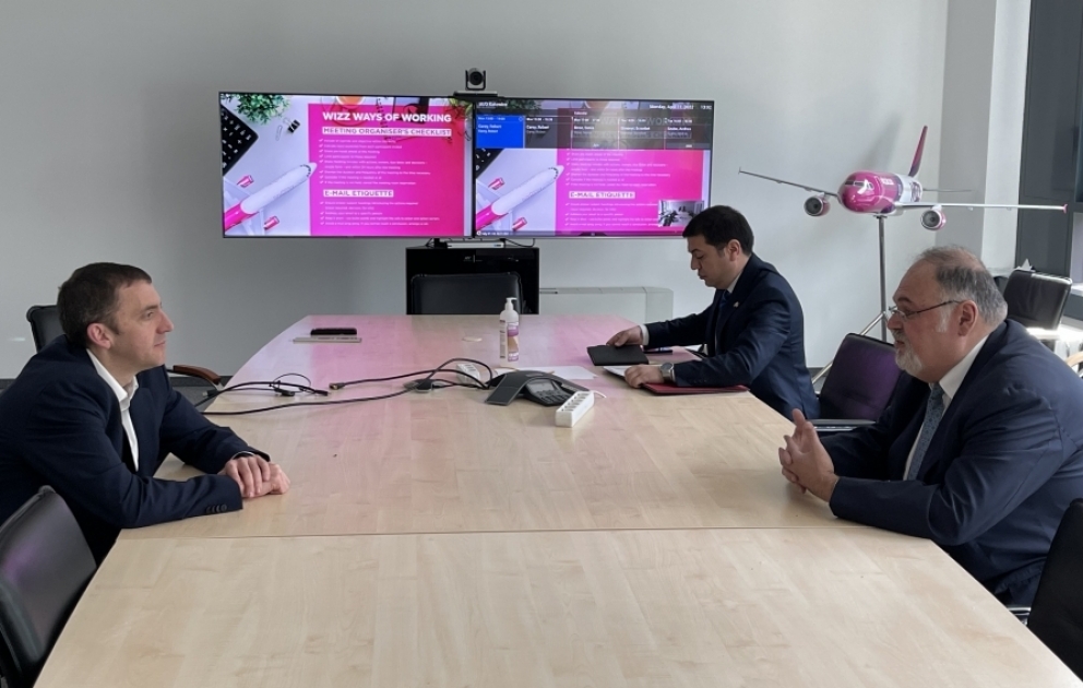 “Wizz Air” Bakının nəqliyyat qovşağına çevrilməsi istiqamətində birgə fəaliyyətin aparılmasında maraqlıdır