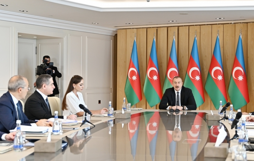 Prezident: Şuşa, Cəbrayıl, Kəlbəcər, Zəngilan, Qubadlı, Hadrut və Suqovuşanın Baş planları hazırlanmalıdır
