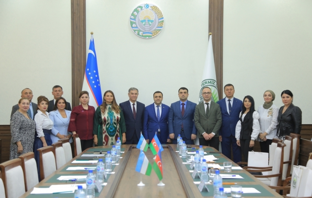 Özbəkistanın Termez Universitetindəki görüşdə Azərbaycanın ali məktəbləri ilə əməkdaşlıq məsələlərindən danışılıb