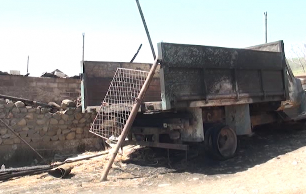 İsmayıllıda 24 baş inək və qoyun yanaraq tələf olub