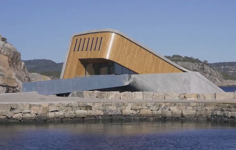 Norveç memarlarından qeyri-adi restoran