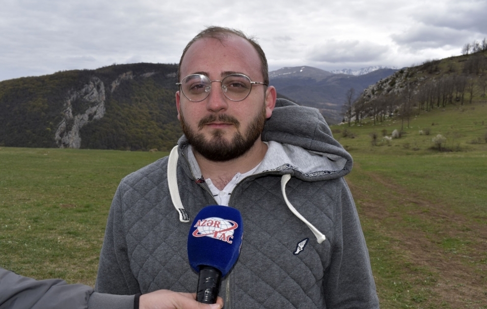 Gürcüstanlı müğənni: İşğaldan azad edilmiş ərazilərdəki dağıntıları ürək ağrısı ilə izlədik