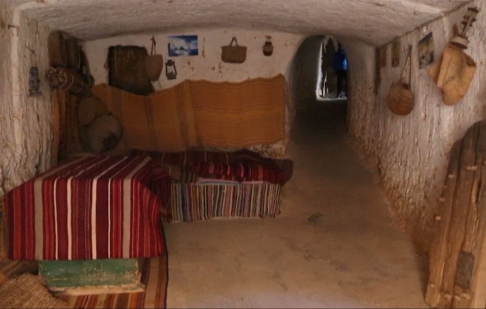 Liviyada turistlər üçün yeraltı evlər