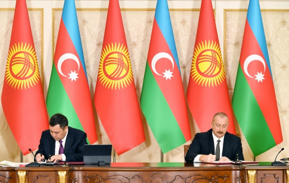 L’Azerbaïdjan et le Kirghizistan signent une série de documents