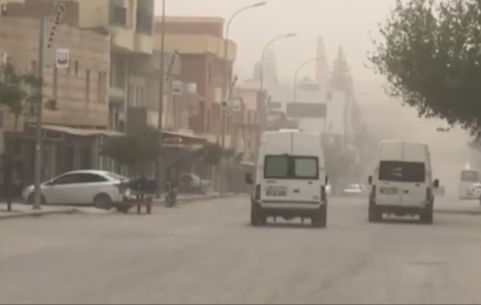 Şanlıurfa vilayəti qatı dumana qərq olub