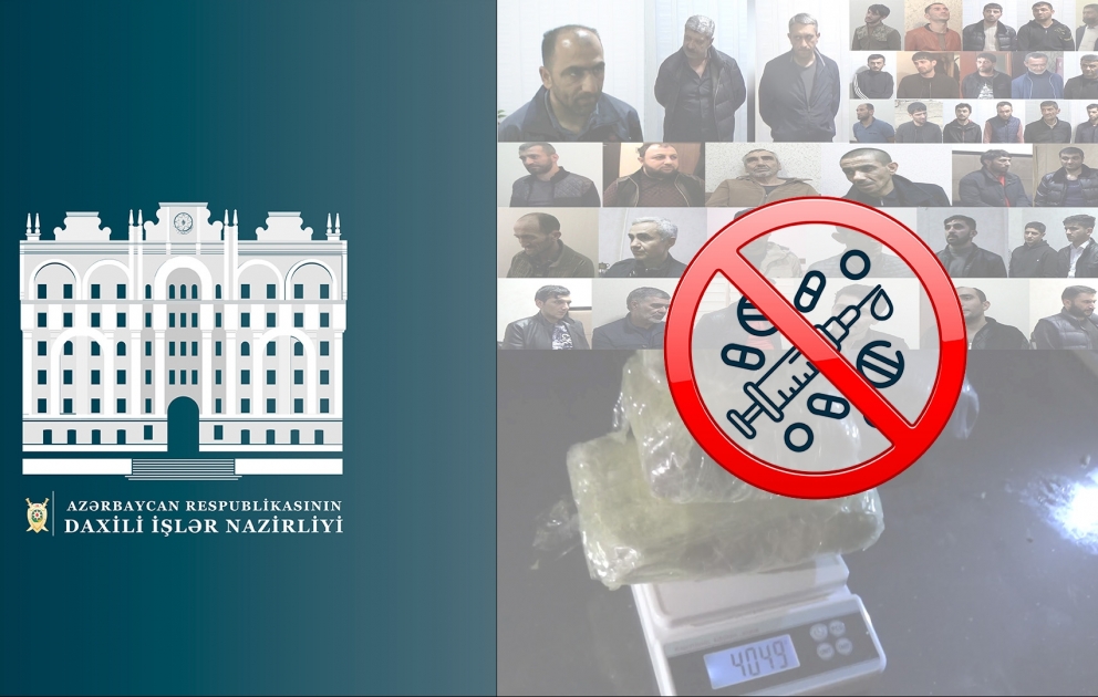 Gəncləri narkokuryerliyə cəlb etməyə çalışan narkotacirlərə qarşı genişmiqyaslı əməliyyatlar keçirilib