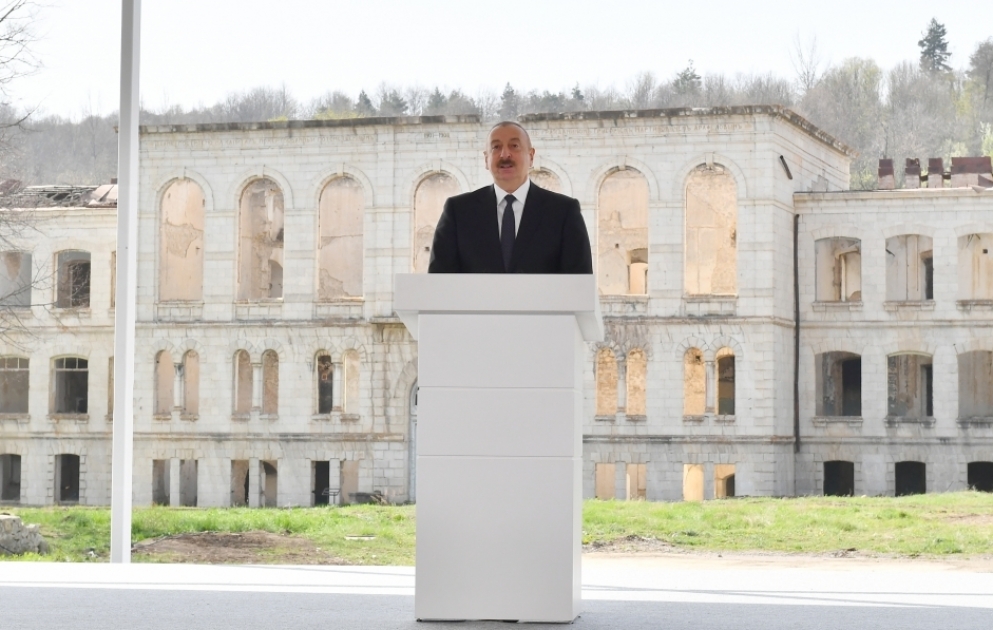 Prezident İlham Əliyev: Bundan sonra Azərbaycan xalqı müzəffər xalq kimi yaşayacaq