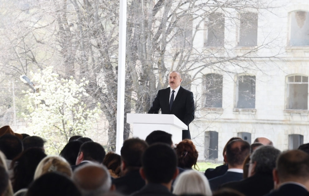 Azərbaycan Prezidenti: Çox vacibdir ki, tarixi məqamlar daim diaspor təşkilatlarının gündəliyində olsun