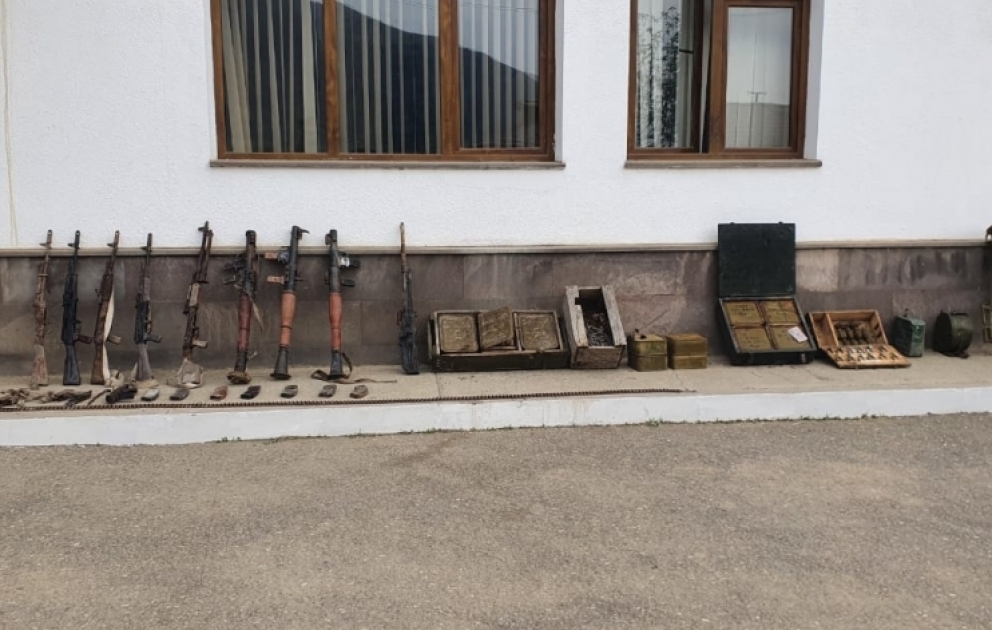 В Ходжавенде обнаружены боеприпасы