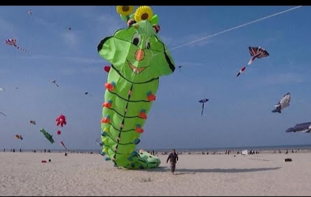 35th International Kite Festival kicks off in Berck, France