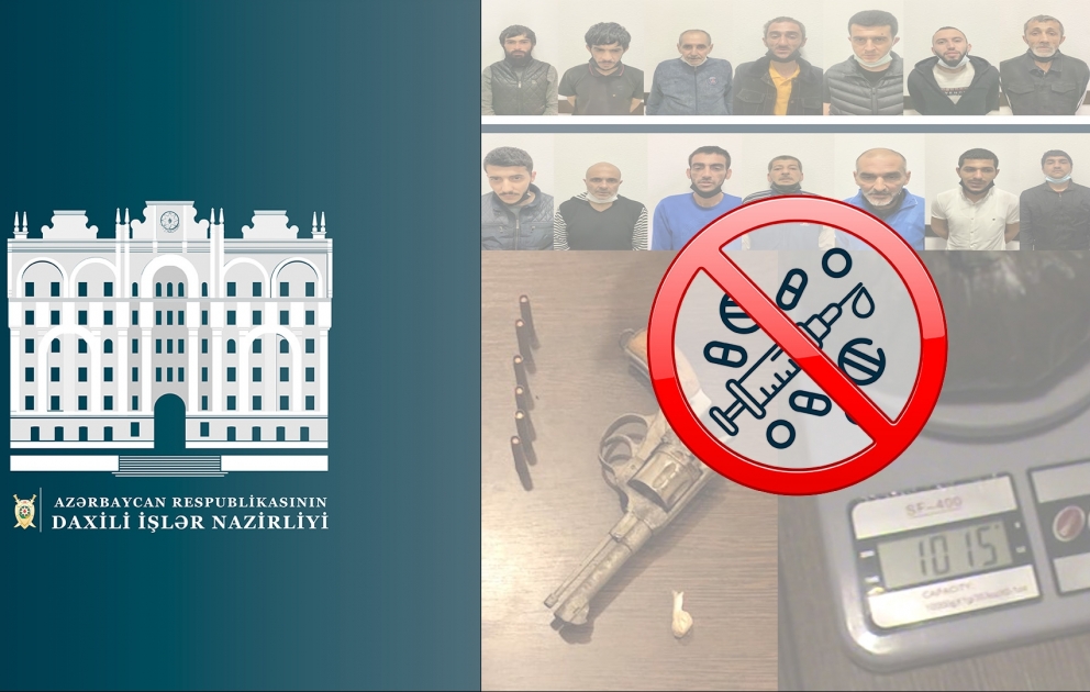 Polis Nəsimi rayonunda narkokuryerlərə qarşı əməliyyatlar keçirib