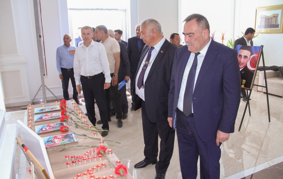 Şəhid Elfak Daşdəmirovun xatirəsi məzunu olduğu Aqrar Universitetdə anılıb