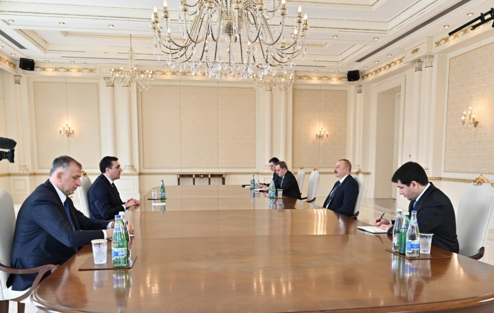 President Ilham Aliyev received Minister of Foreign Affairs of Georgia