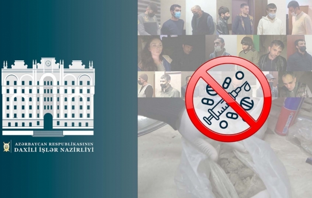 Yasamal rayonunda narkotik vasitələrin qanunsuz dövriyyəsi ilə məşğul olan 30 nəfər saxlanılıb