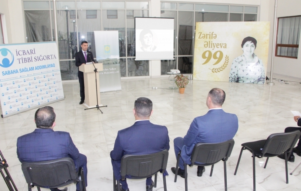 Yevlaxda akademik Zərifə xanım Əliyevanın xatirəsi anılıb