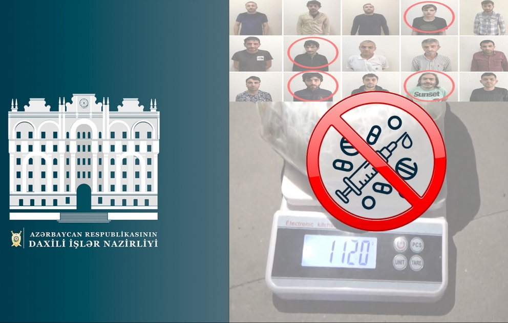 Xətai rayonunda narkotik vasitələrin satışını həyata keçirən şəxslər saxlanılıb