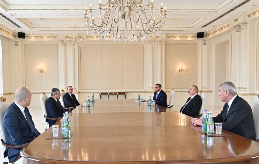 Prezident İlham Əliyev Dünya Turizm Təşkilatının Baş katibini qəbul edib