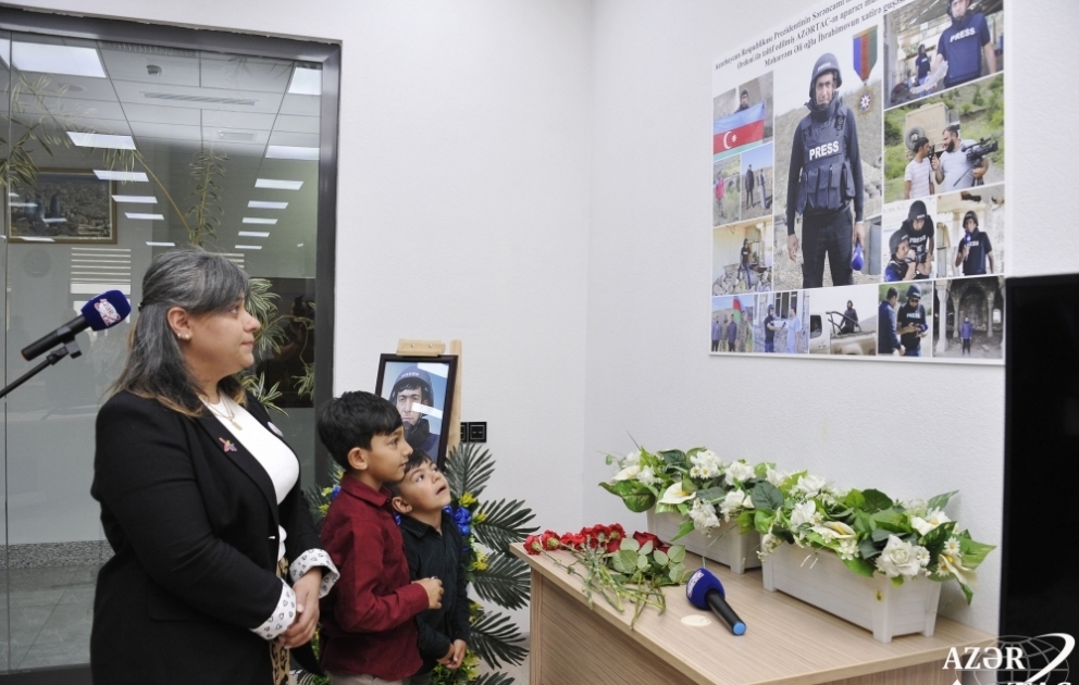 Şəhid jurnalist Məhərrəm İbrahimovun 40-cı doğum günü doğma kollektivi AZƏRTAC-da qeyd olundu